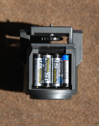 AutoMate battery compartment